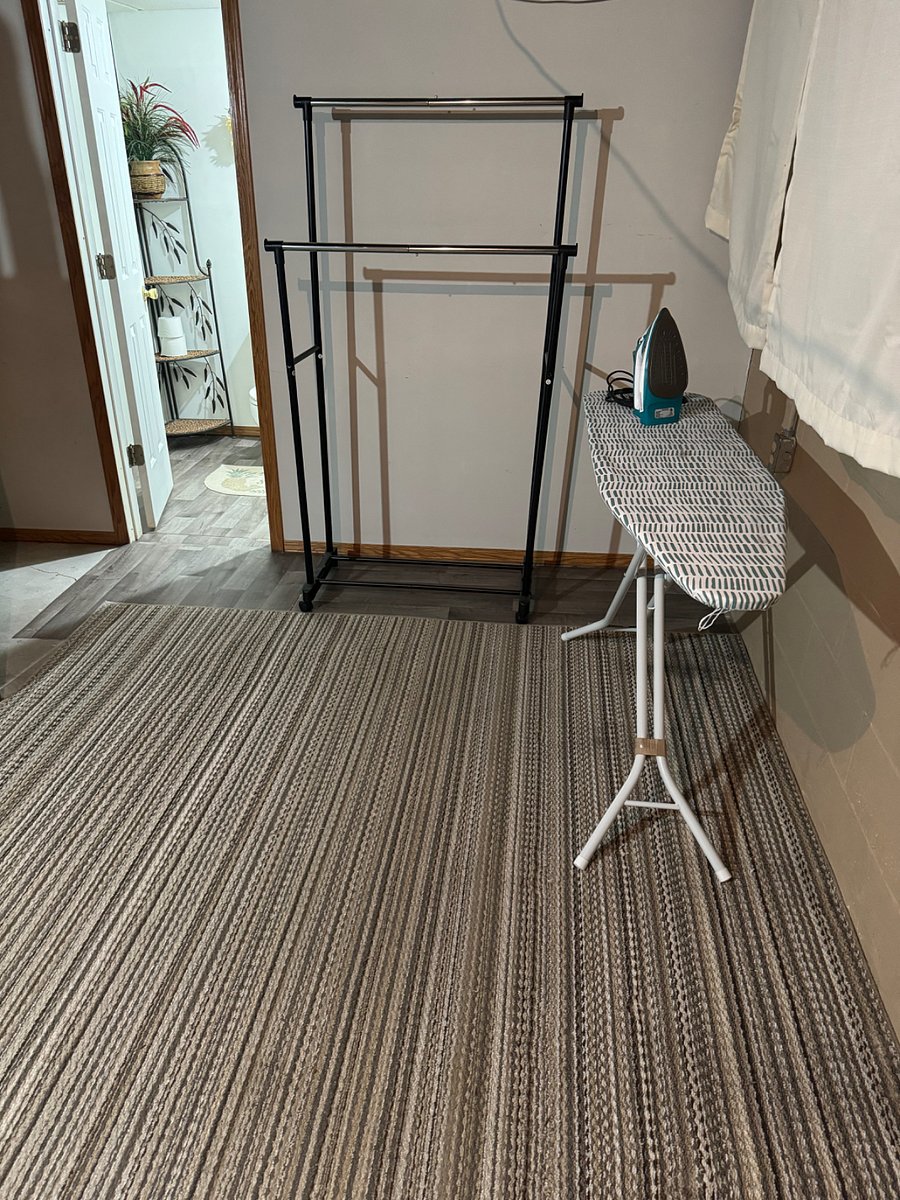 Laundry area.