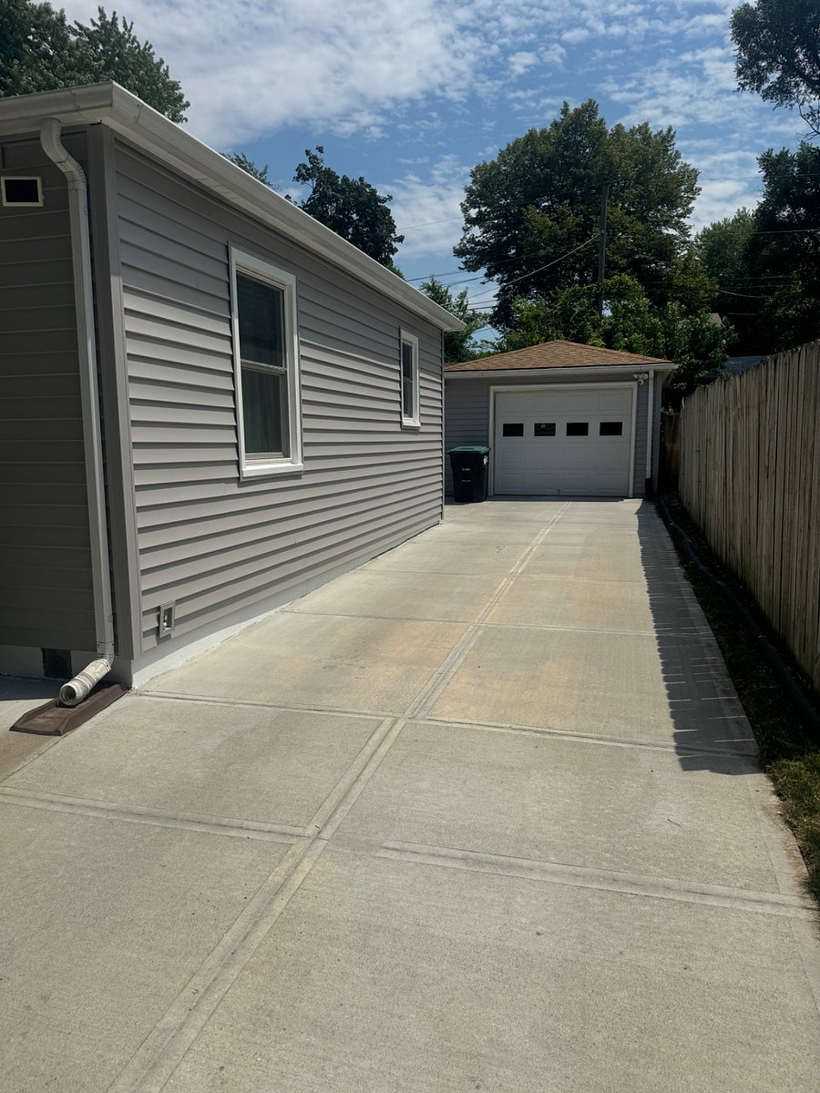 Parking and garage available.