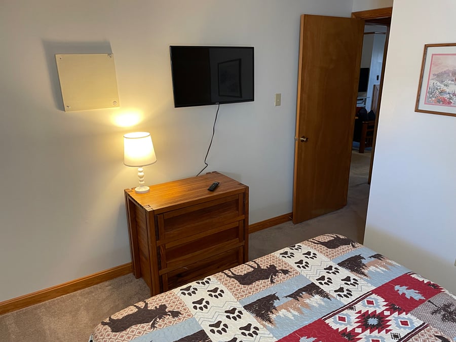 Queen Bedroom Two with Second Full Bathroom and separate entrance door.