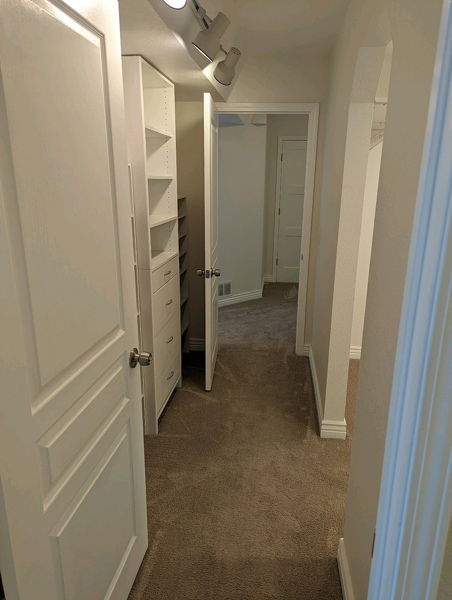 Closet from Bathroom