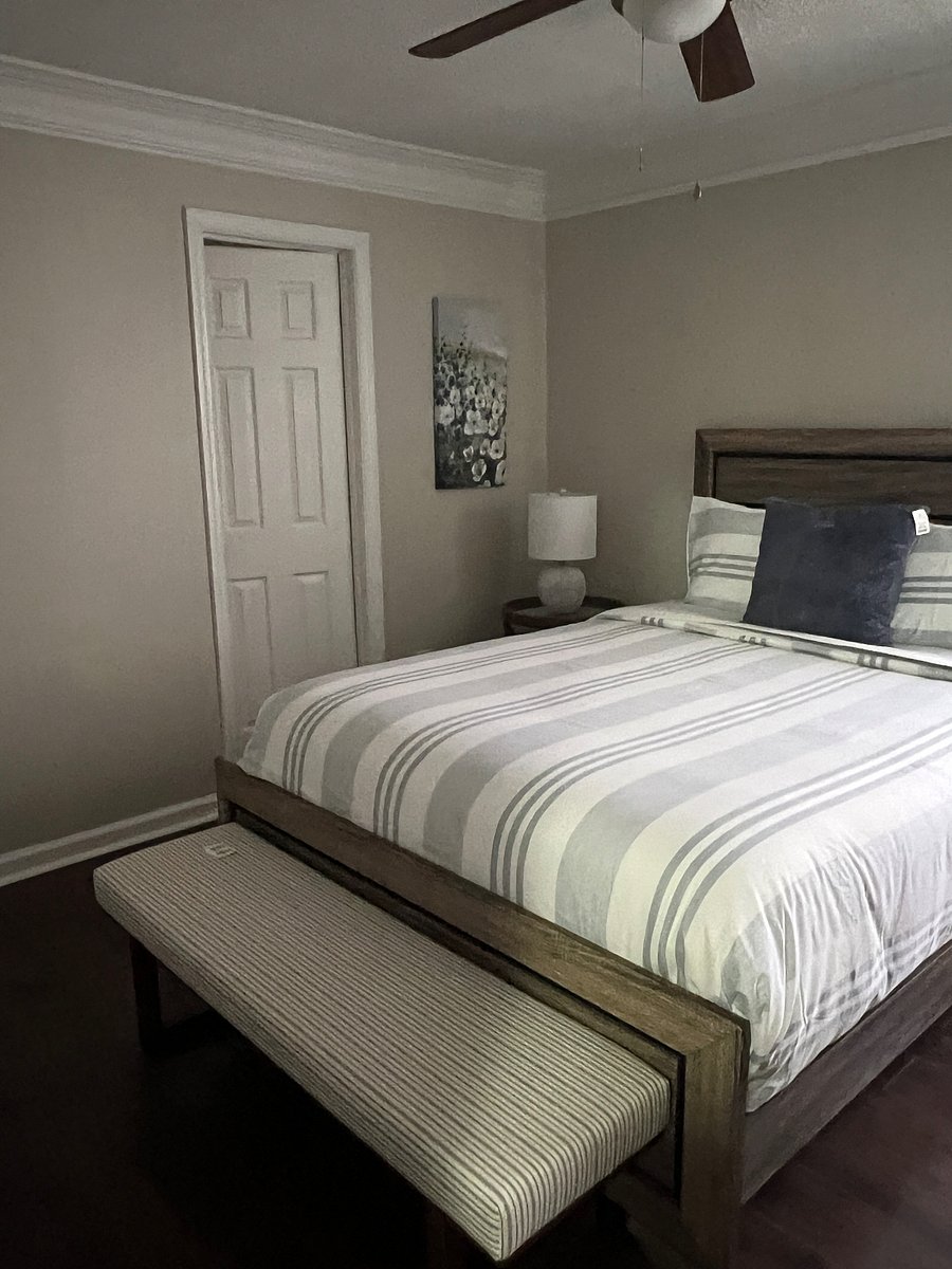 Master bedroom, Queen bed with Private bathroom $1500 per month.
