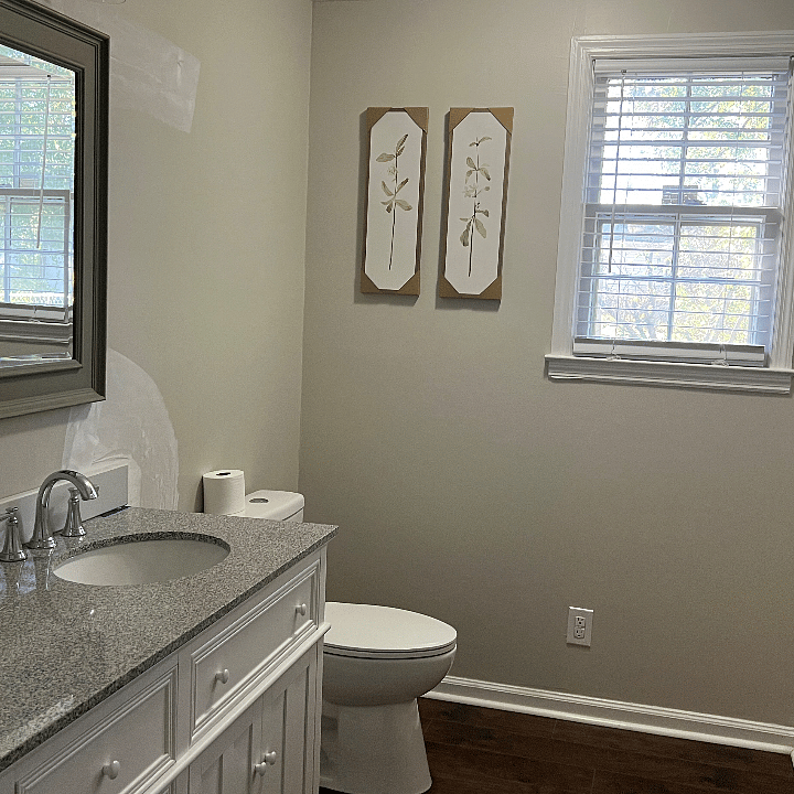 Master Bathroom, 2 sinks, walk-in shower 
