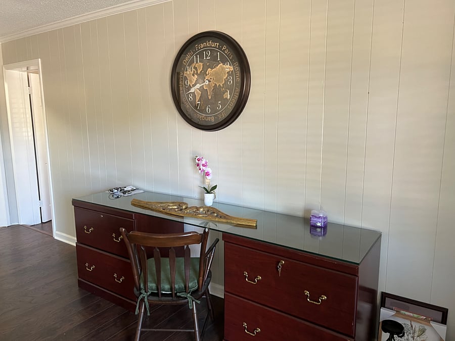 Office space with work desk and chair. WiFi with strong internet access. 