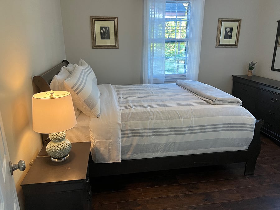 Bedroom 2, Queen bed, Shared bathroom, $1200 per month