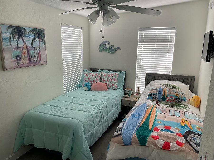 2nd Bedroom With Two Twin XL Beds