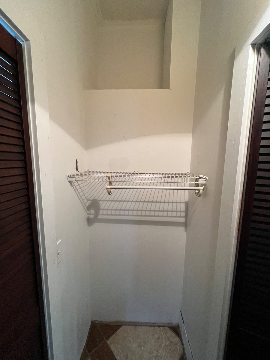One of the closets in your room.