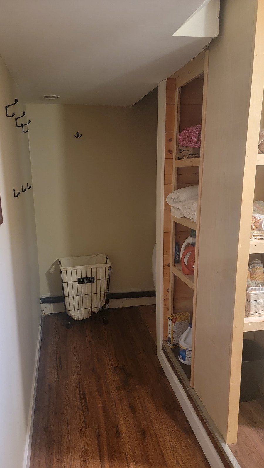 Entry to Bathroom and Washer Dryer area