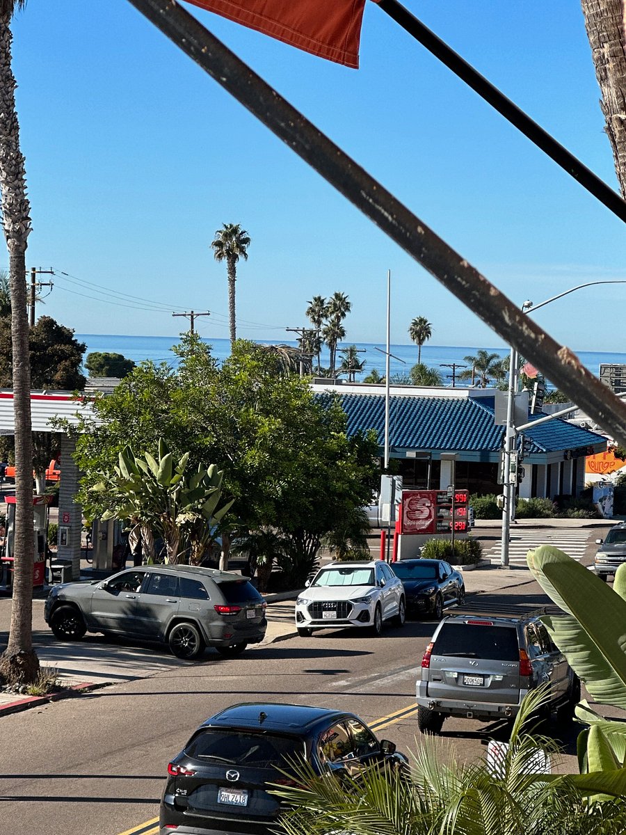 Ocean view from unti balcony