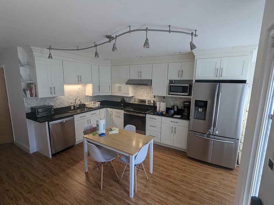 Fully stocked kitchen