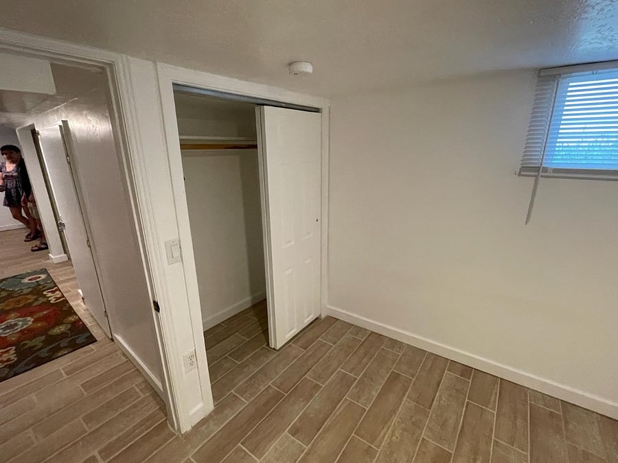 2nd smaller bedroom can be office, storage or owner will provide full-sized bed.