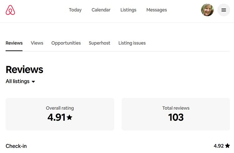 I've been an Airbnb Superhost since 2015 where I have 103 reviews with a rating of 4.91 stars. I'm new the the Furnished Finder platform.