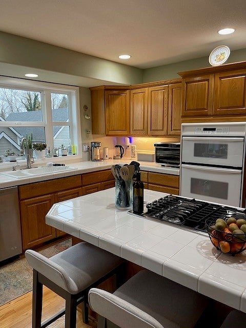 Island w/ Gas Stove
