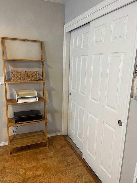 Bookshelf & wireless printer