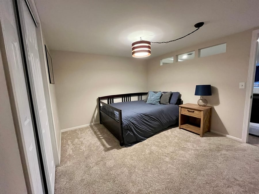 Lower level bedroom