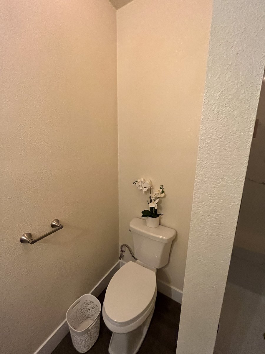 Bathroom toilet area.