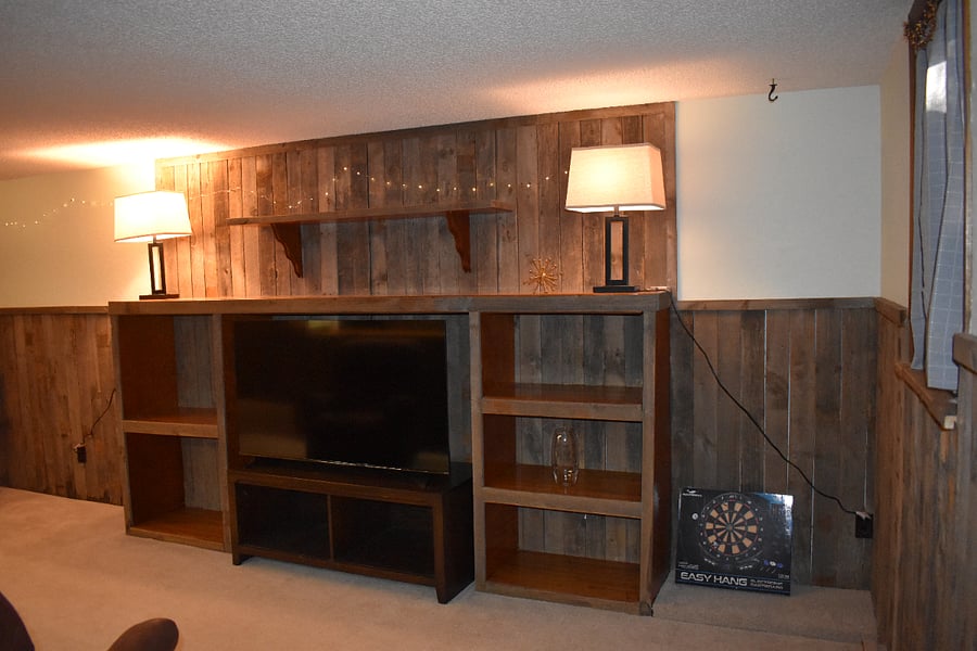 Lower level living room