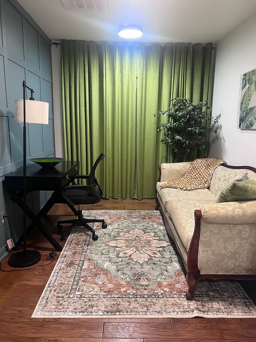 LIVING AREA WITH DESK
