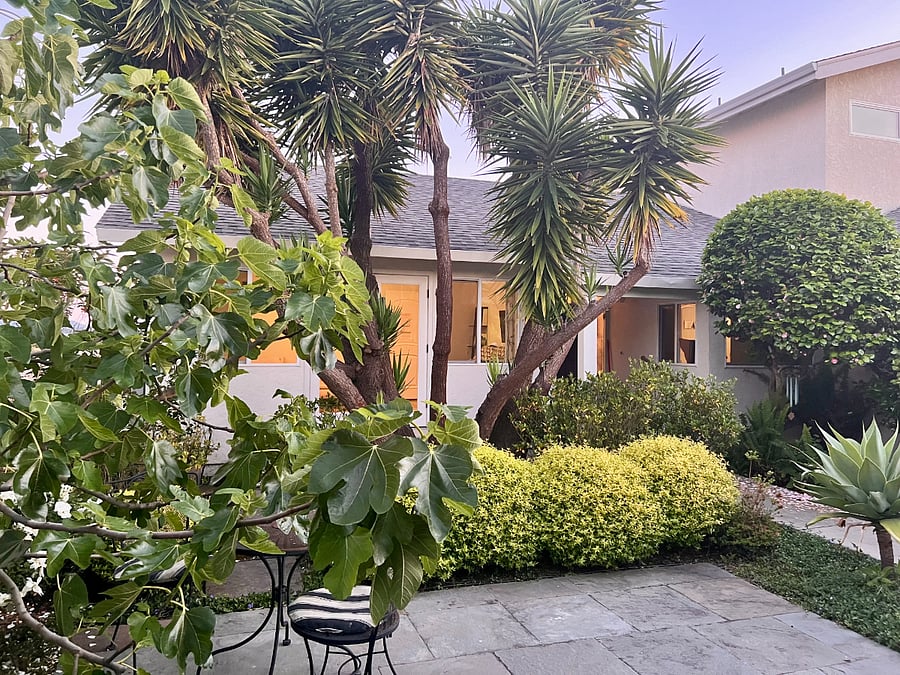 Garden patio