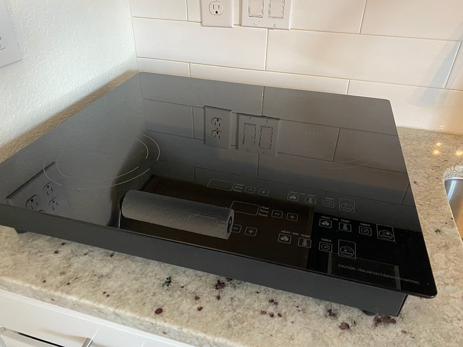 Electric cooktop for saute and griddle needs.  
