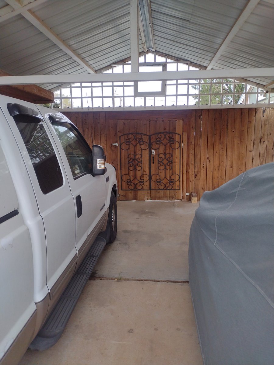 Punch code gated entrance from apartment parking space to private side entrance and private porch and apartment entrance.