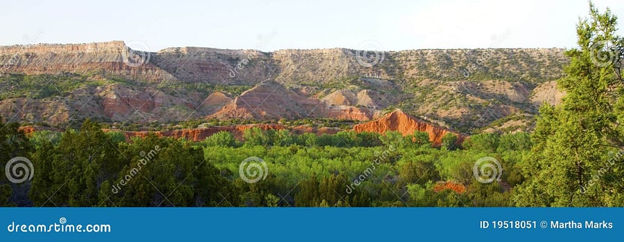 Palo Duro canyon also known as Grand Canyon Texas is only 1.5 hours drive north