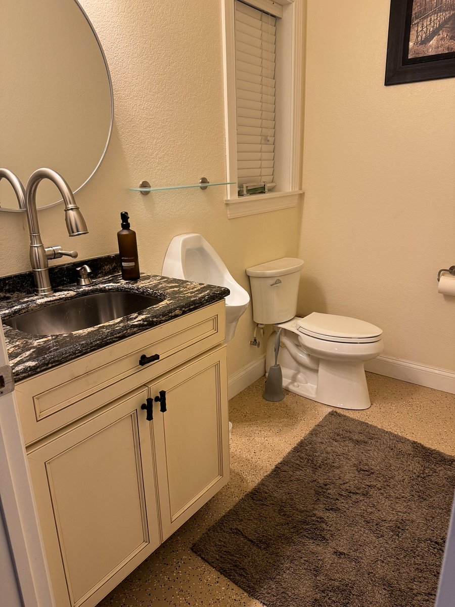 1/2 bath on First Floor