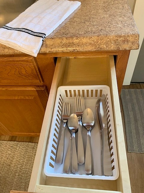 Plenty of NEW silverware.