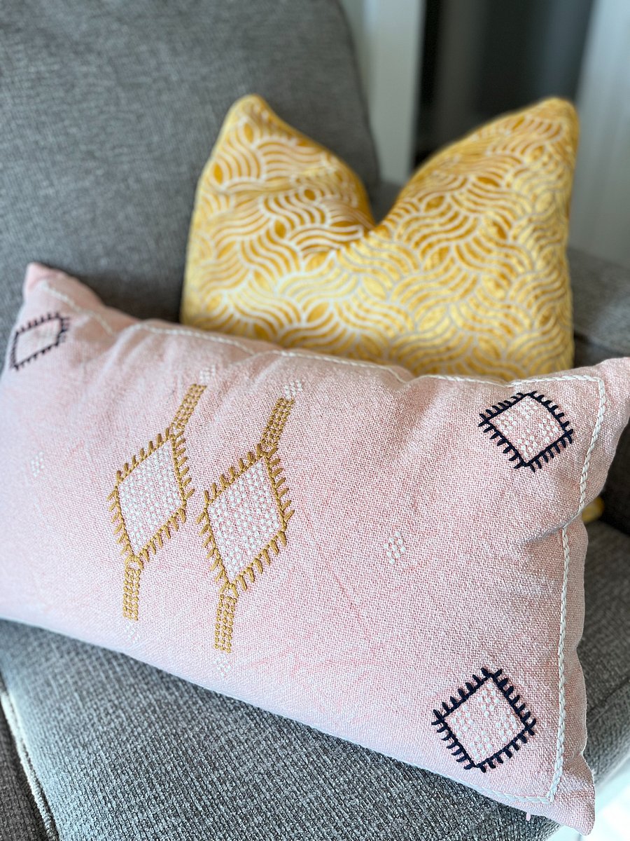Couch pillows for lots of movie nights!