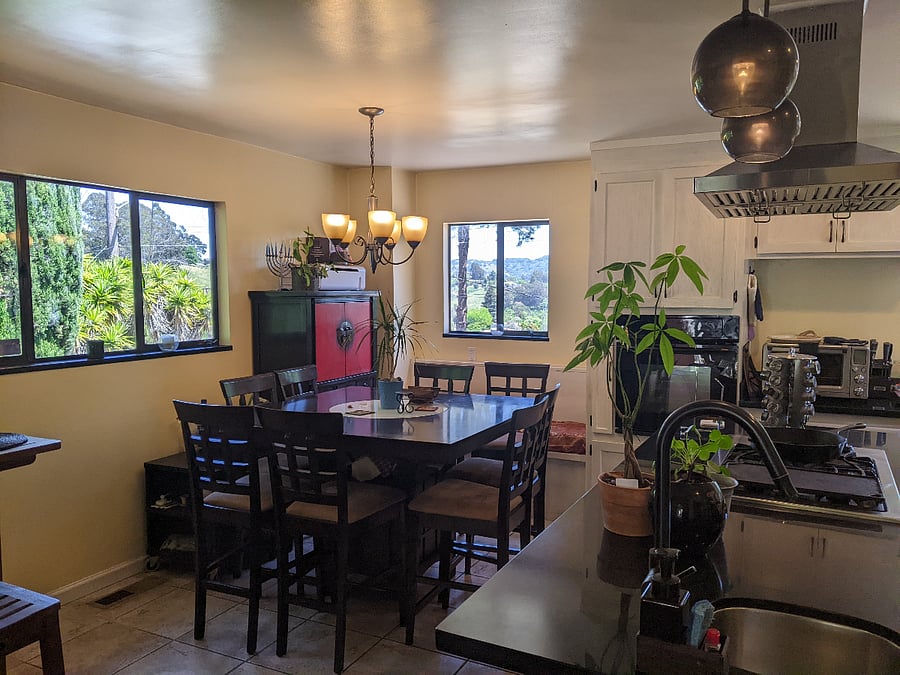Dining room table with 8 seats