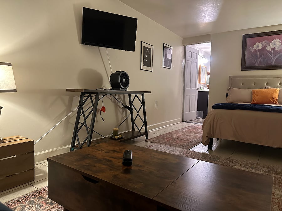 Smart TV, Portable heater/fan