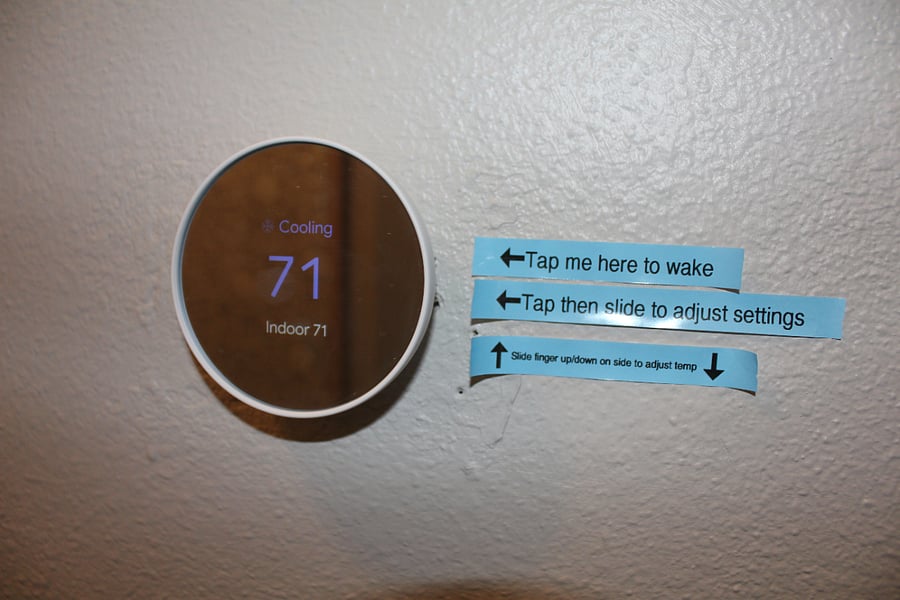 Nest thermostat