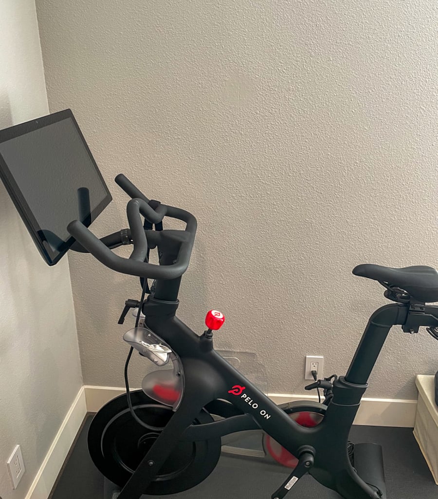 Peloton bike with guest access available