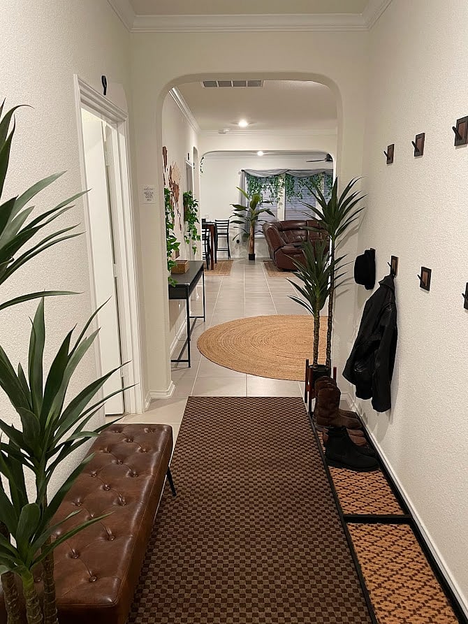 Main entry hallway