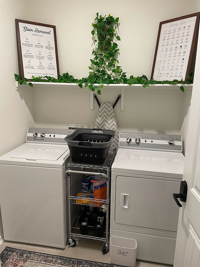 In-unit washer and dryer