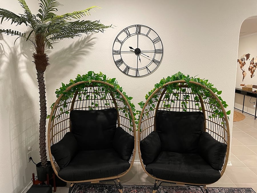 Additional seating area in the main living room