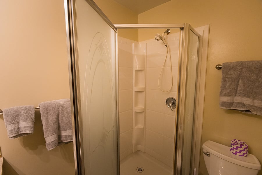 Private bathroom, walk-in shower