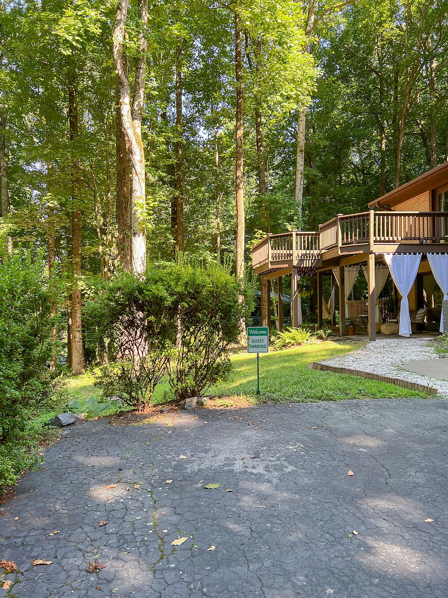 Your one designated parking spot in our shared driveway.
