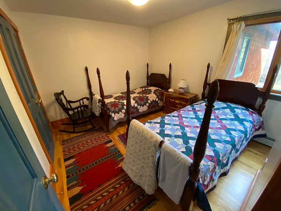 Two Twin Beds on the Ground Floor
