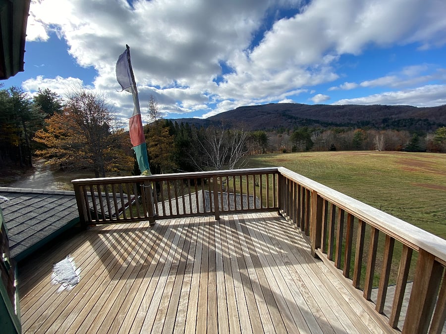 Porch with a view