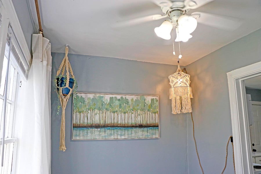 Is that a jellyfish or a lamp in the corner?