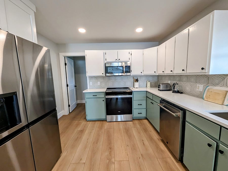 New refrigerator with icemaker and filtered water