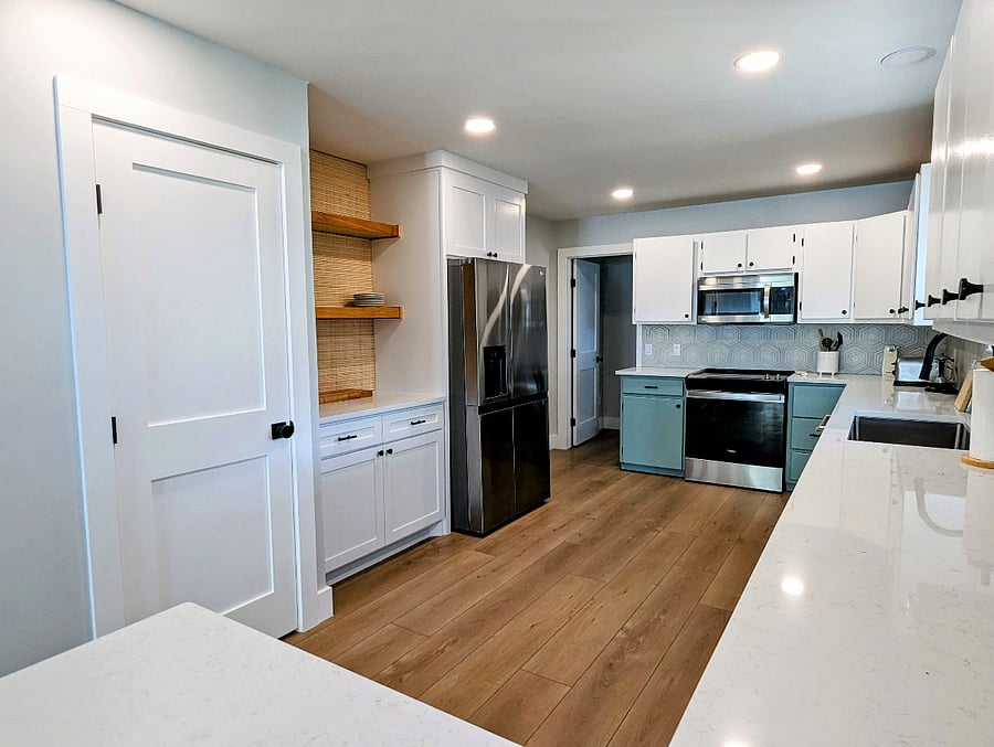 spacious well stocked kitchen ready for at home meals