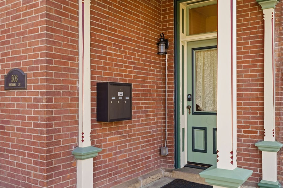 Shared front entry