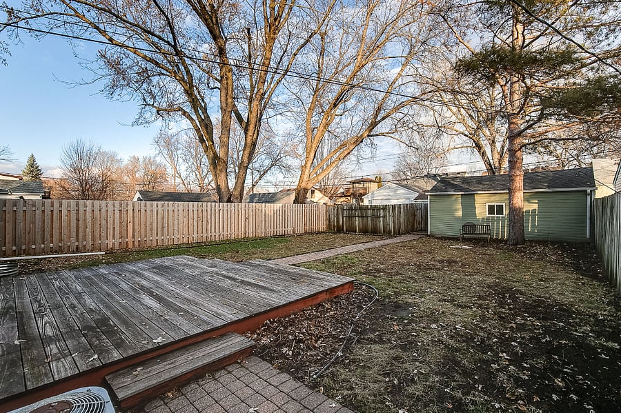 Fully Fenced Backyard