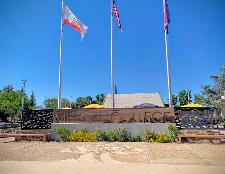 Walking distance to Merced College.