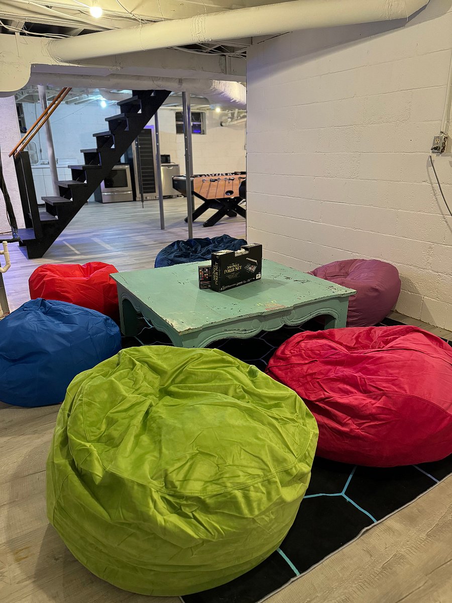 Game Room table/beanbag