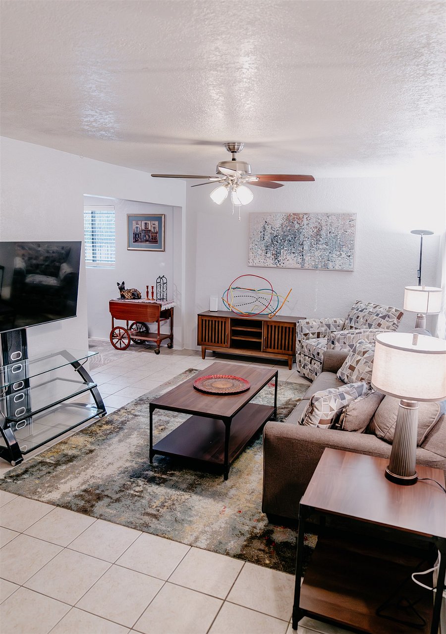 living room looking into dining room