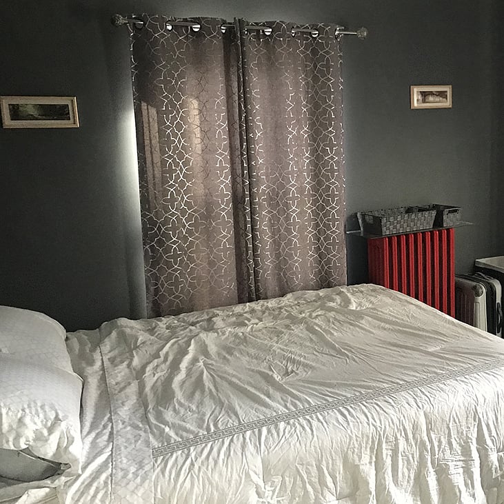 2nd Floor Bedroom (2B)
Light blocking curtains
