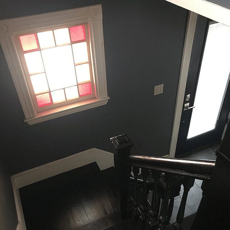 2nd Floor Landing looking down to entryway