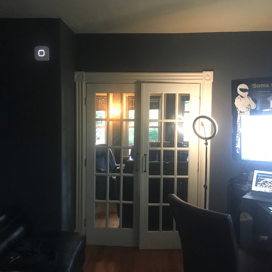 1st Floor - Home Office (living room beyond french doors)